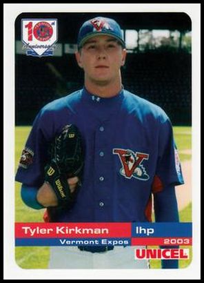 13 Tyler Kirkman